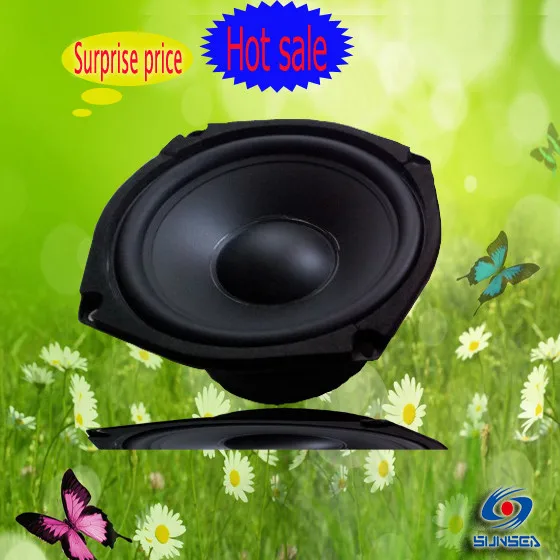 Среднечастотный динамик, hifi система 5,25 дюймов громкие динамики, DIY 5,1 динамик Hi end полный диапазон НЧ-динамик сабвуфер