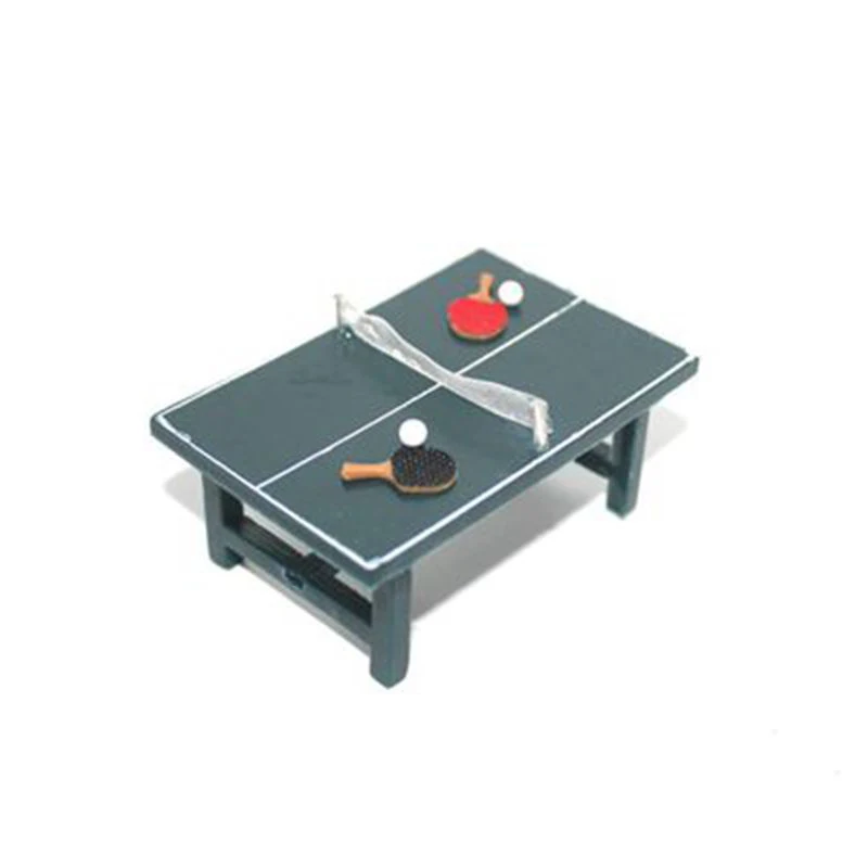 HUAILE кукольный домик Миниатюрный супер милый маленький набор pingpong Кукольный дом