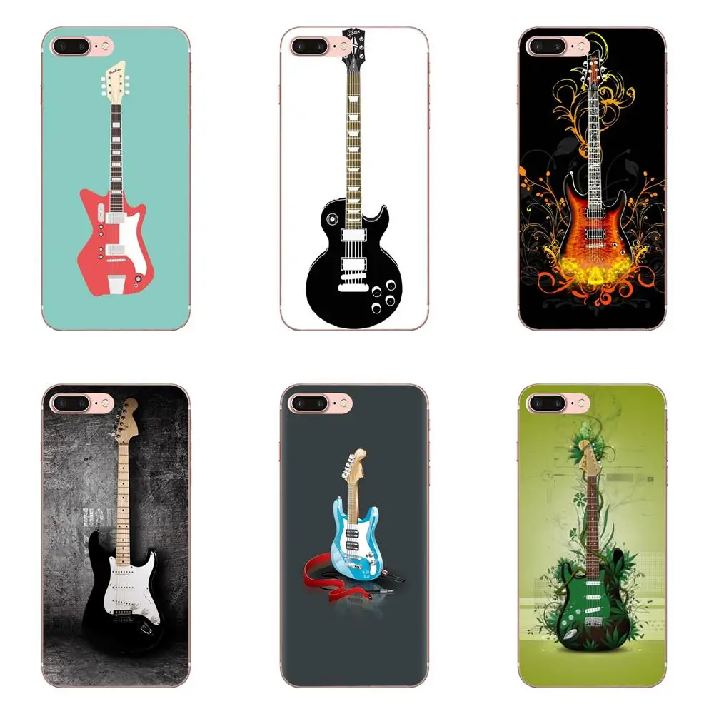 For LG G4 G5 G6 K4 K7 K8 K10 2017 V10 V20 V30 Stylus Nexus 5 5X G2 G3 mini spirit Soft TPU Bags Cases Cool Bass Guitar | Мобильные
