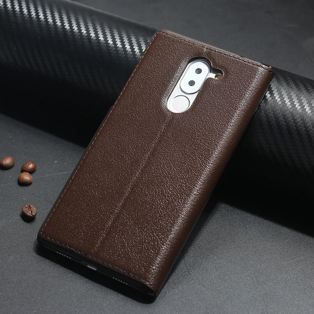 Чехол-книжка Toraise в винтажном ретро стиле из натуральной классической кожи для