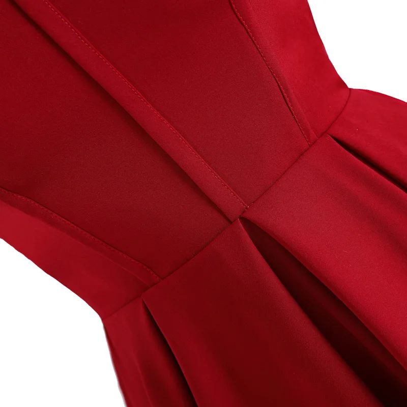 FADISTEE Новое поступление коктейльное платье с двумя плечами Короткое Платье Для