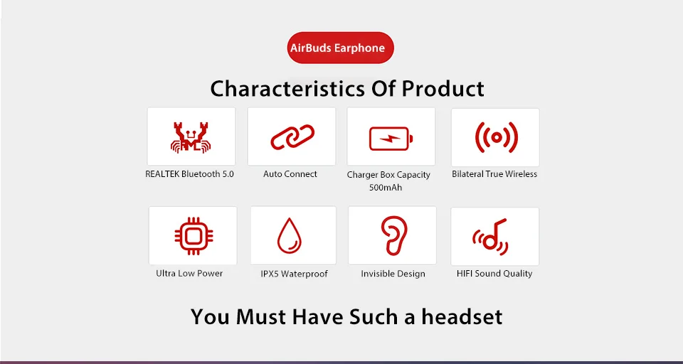 DFOI AirBuds Bluetooth наушники 5,0 настоящие беспроводные Bluetooth наушники стерео Спортивные наушники Bluetooth гарнитура для Xiaomi samsung