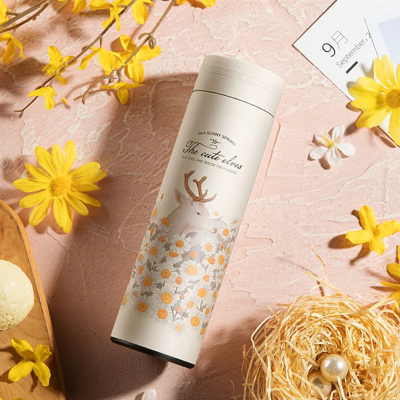 Термос из нержавеющей стали с фильтром 450 мл | Дом и сад