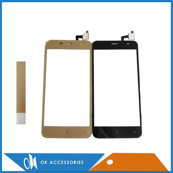 

5.0" For Prestigio Muze B7 PSP7511duo PSP7511 PSP7511 duo Touch Screen Digitizer Glass Touchscreen Black White Gold With Tape