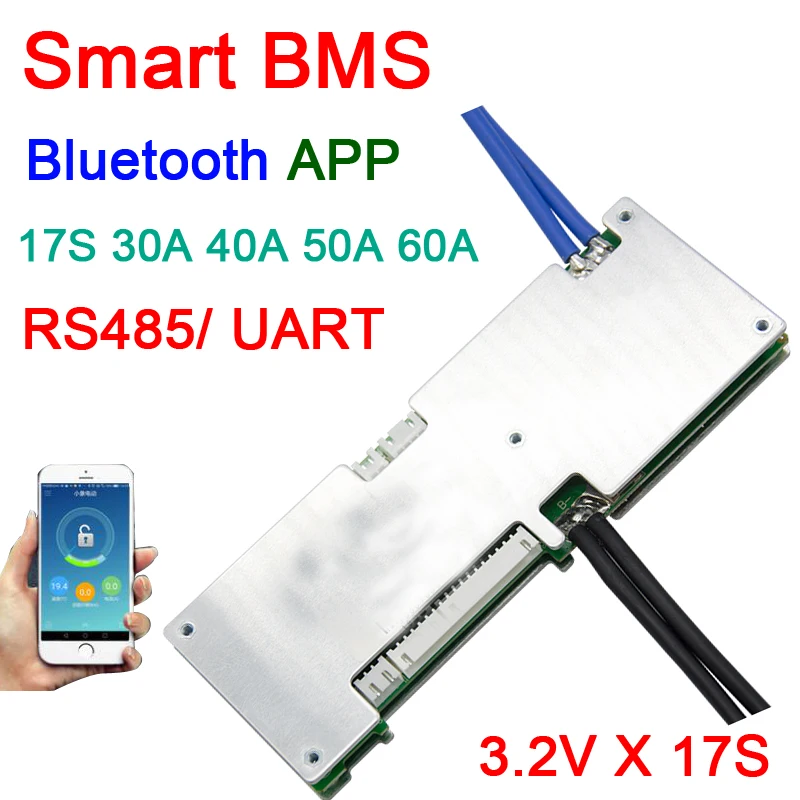 Литий ионная плата для защиты литиевых батарей W Balance Bms Bluetooth приложение контроля