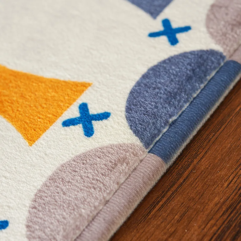 Новинка для спальни ванной комнаты длинная полоска нескользящий ковер коврик