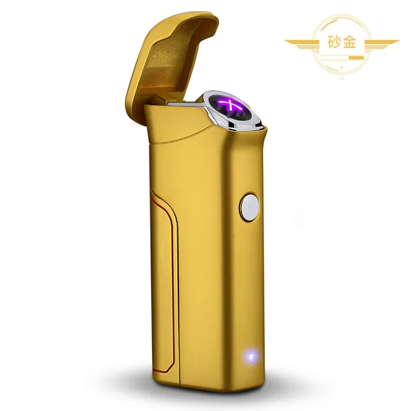 Новейшая двухдуговая Зажигалка USB ветрозащитная Электронная зажигалка для людей