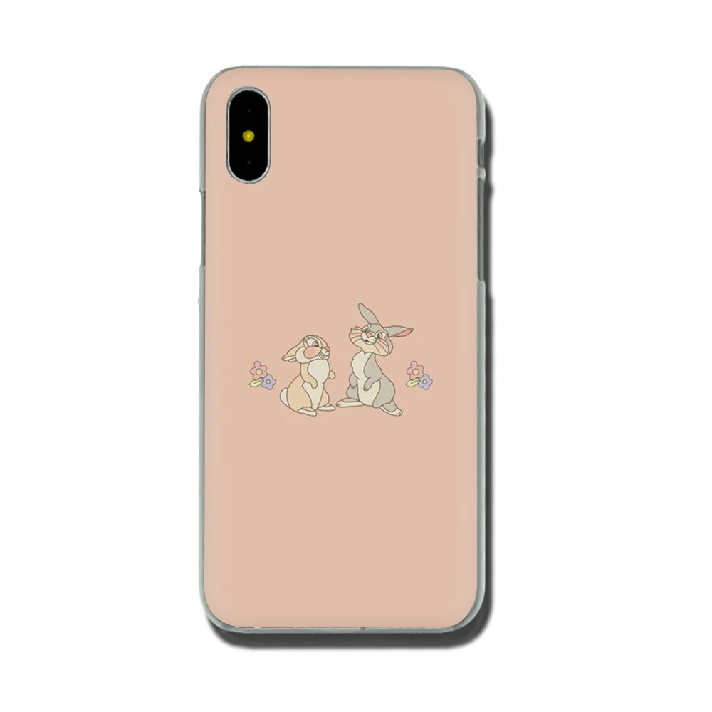 H3 Жесткий чехол Bambi Thumper для iphone 5 5s 6 6s 7 8 plus X XR XS MAX 11 pro Max - Цвет: H3