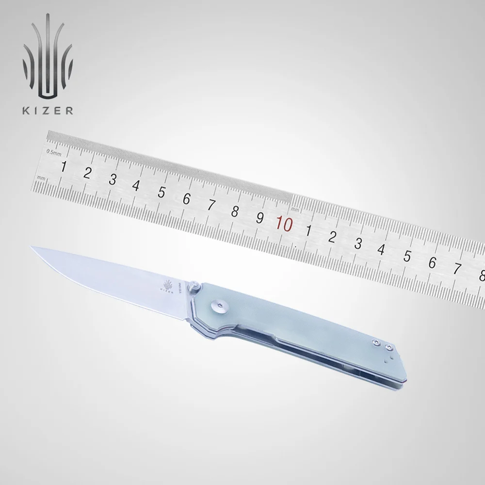 V3516N4 Складной нож Kizer, мини-нож domin mini V3516 G10, маленький нож с ручкой, высокое качество, для выживания, для повседневного использования, ручные инструменты - Цвет: V3516N4