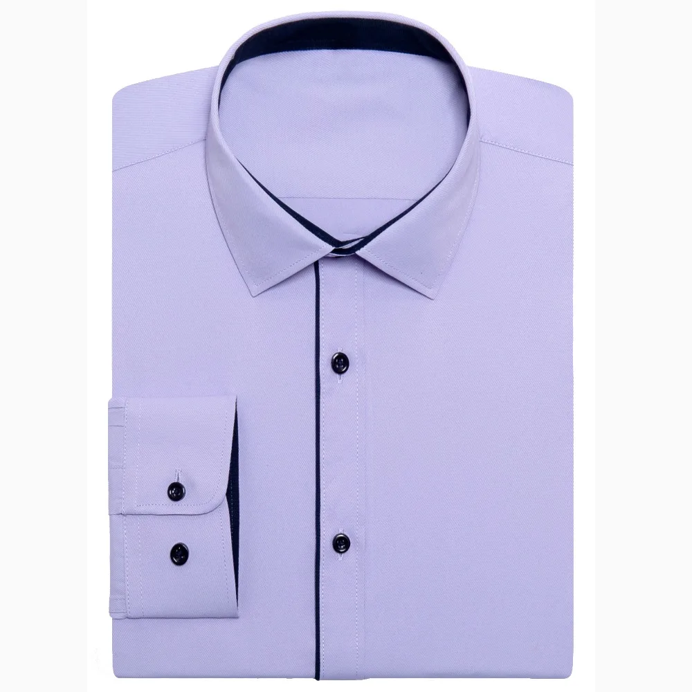Мужская хлопковая рубашка с длинным рукавом однотонная|dress shirt men|dress shirtdress fashion |