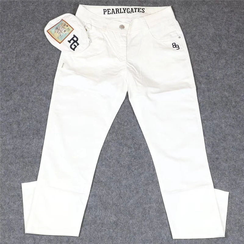 Новые женские перламутровые ворота брюки для гольфа с небольшой сумкой