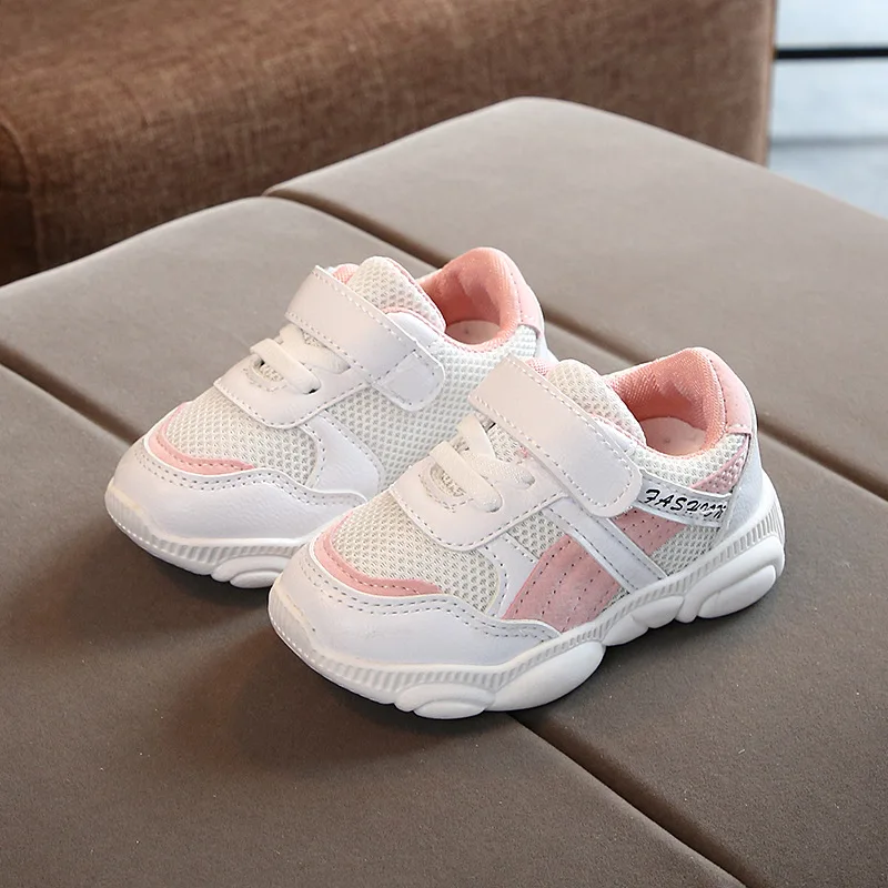 autumn air mesh breathable sport shoes for baby boys girls toddler net casual children sneakers panda no slip basket femme 2019 | Детская