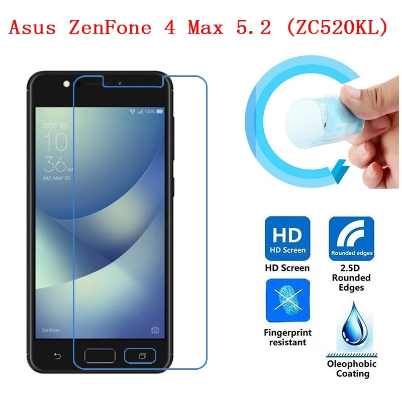 Asus Zenfone 4 Max Защитная пленка для экрана 2.5D ультратонкая HD Прозрачная мягкая