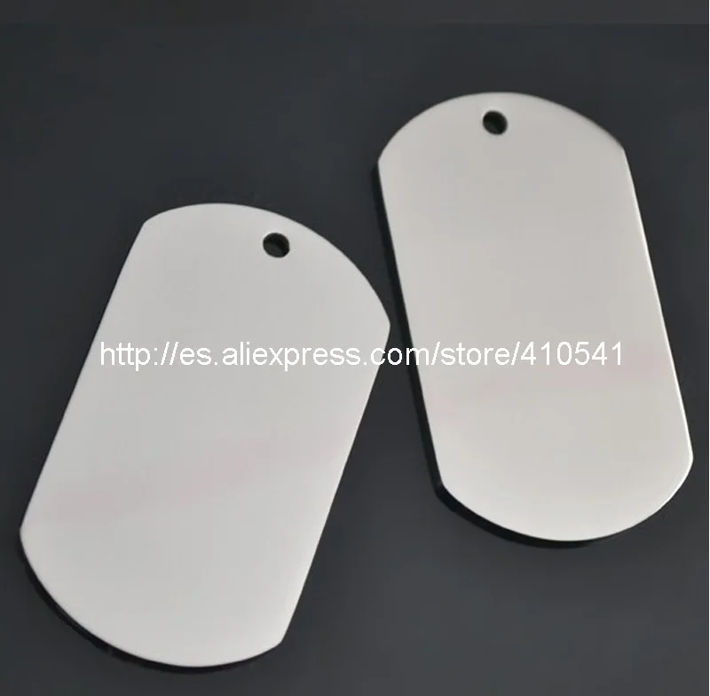 Бесплатная доставка жетоны для домашних животных из нержавеющей стали 316L собак в