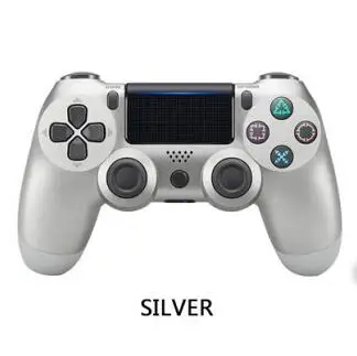 Беспроводной Bluetooth контроллер для SONY PS4 Геймпад для Play Station 4 джойстик Беспроводная консоль для PS3 для Dualshock контроллер - Цвет: SILVER