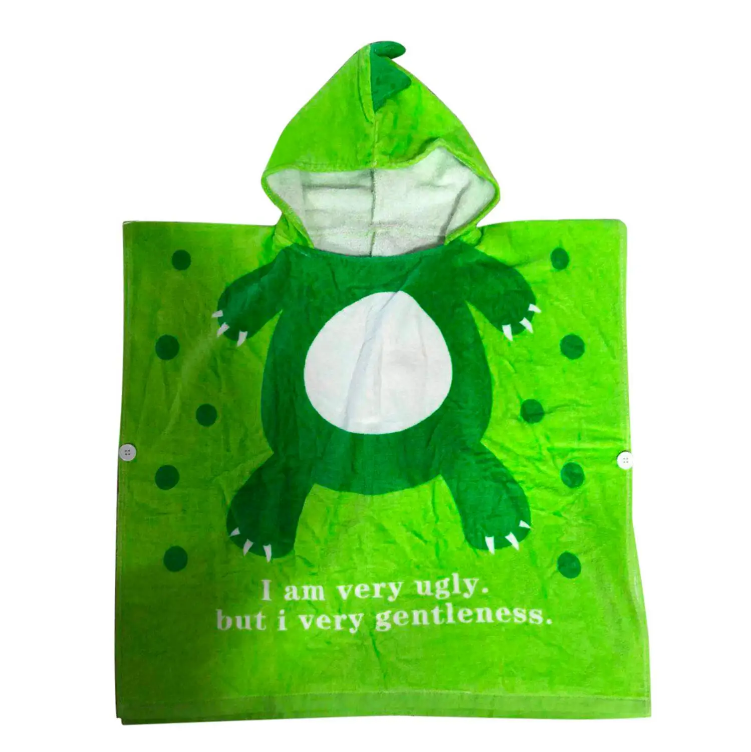 Пляжное банное полотенце с капюшоном для малышей Мягкий Купальный костюм