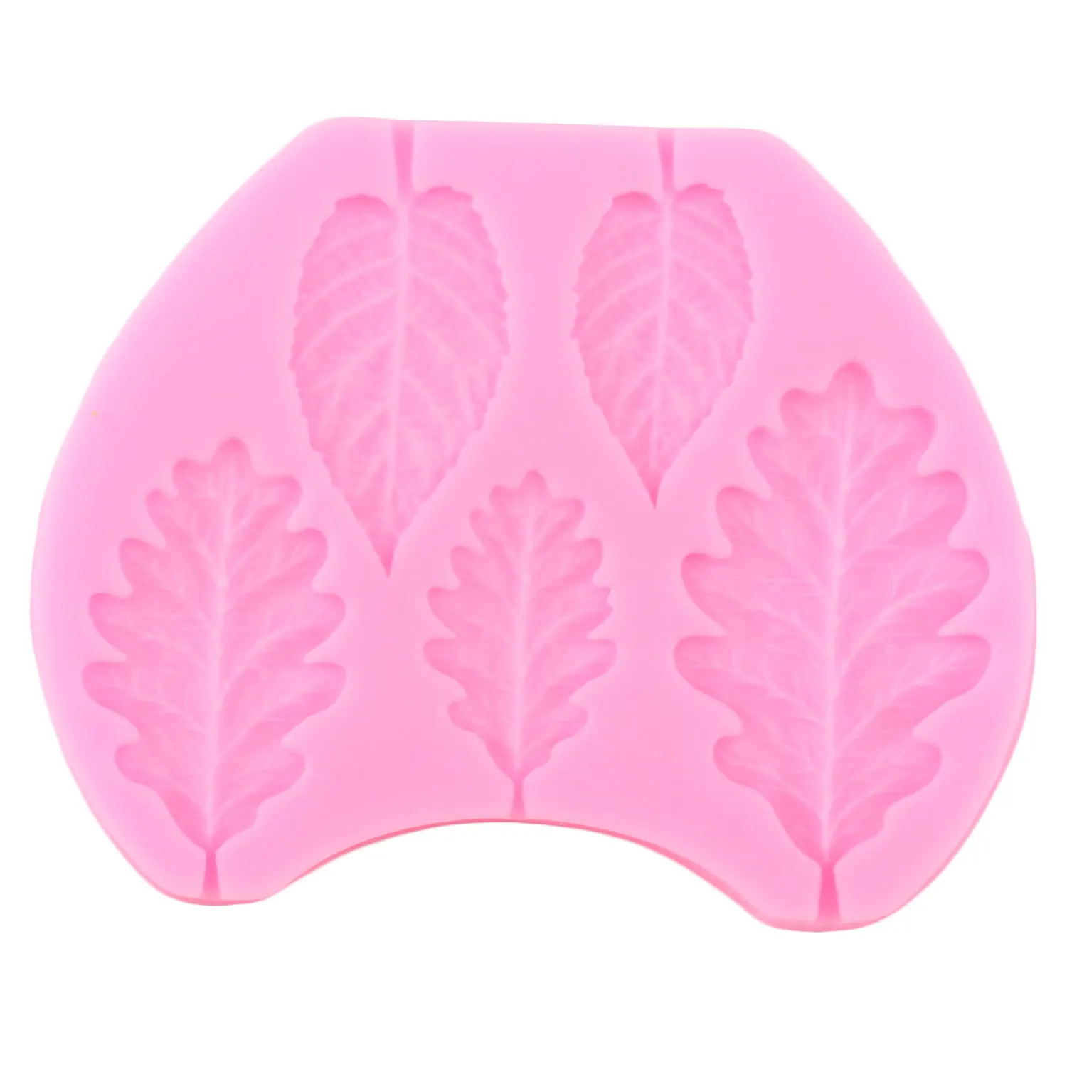 DIY Дерево листок пресс Силиконовая Форма торт кайма для мастики инструменты
