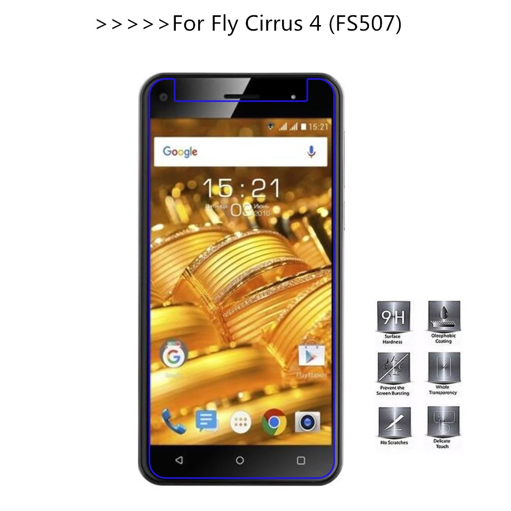 Защитная пленка для экрана Телефона Fly Cirrus 4 FS507 защитная смартфонов из