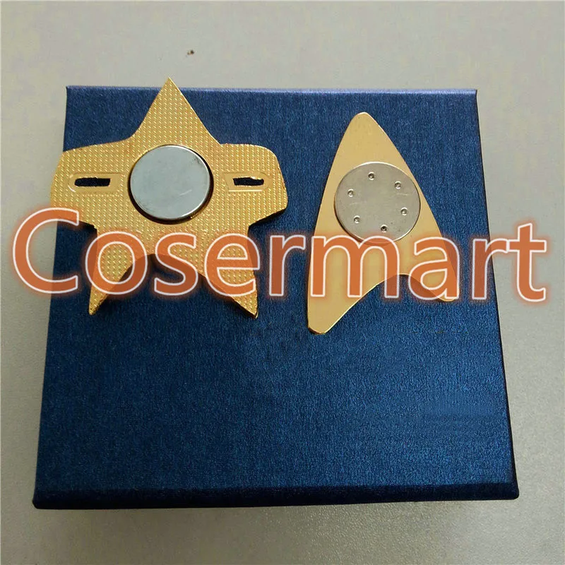 На фоне звезды rek Pin Косплэй Voyager Коммуникатор бейдж Брошь на булавке| |