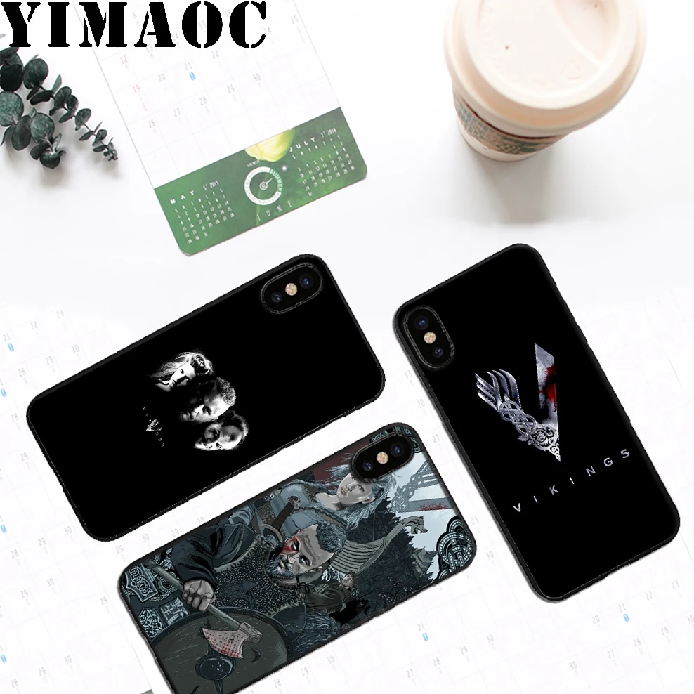 YIMAOC Vikings Мягкий силиконовый чехол для iPhone 11 Pro Xr Xs Max X или 10 8 7 6 6S Plus 5 5S SE |