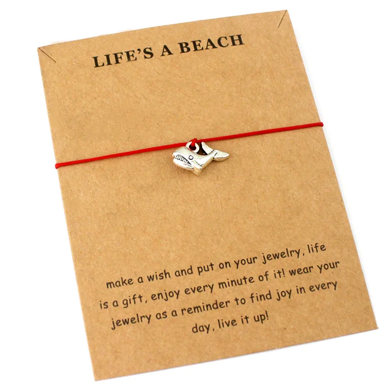 Женские пляжные браслеты Life is a Beach серебристые золотые с изображением осьминога
