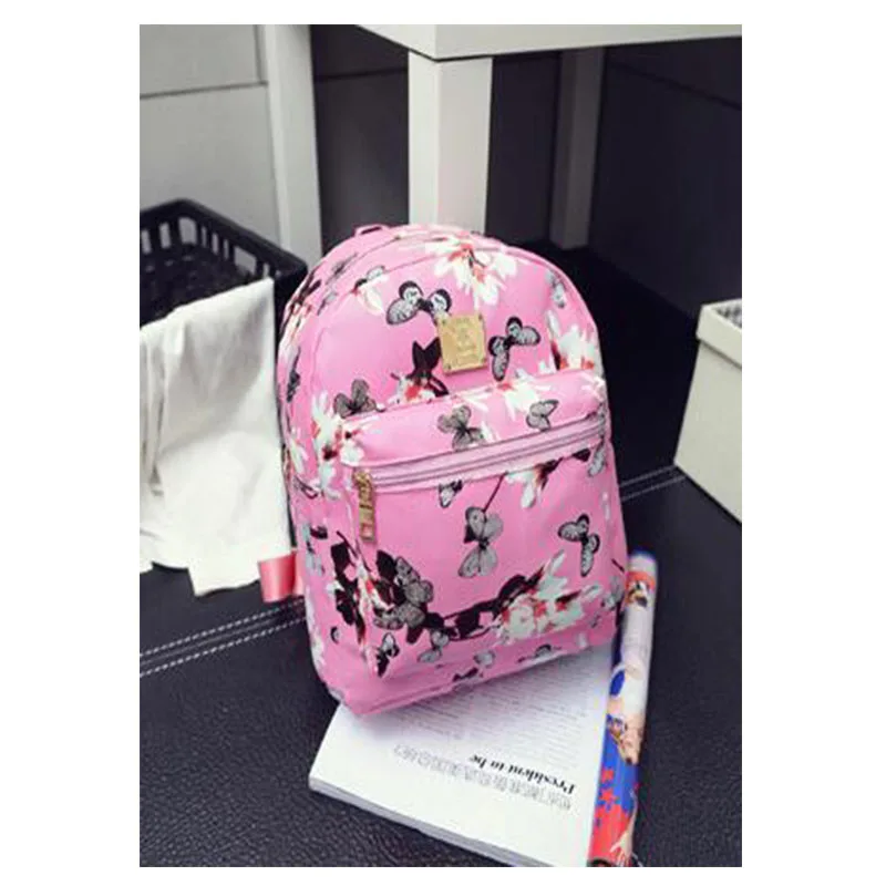 2016 Новый холст Корейских женщин и мальчиков рюкзаки для подростков девушки