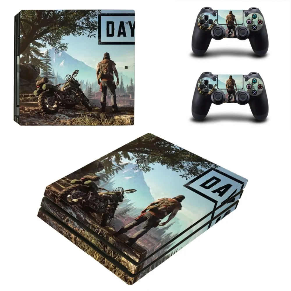 Игра Days Gone PS4 Pro переводная картинка наклейка для Sony PlayStation 4 консоли и контроллер