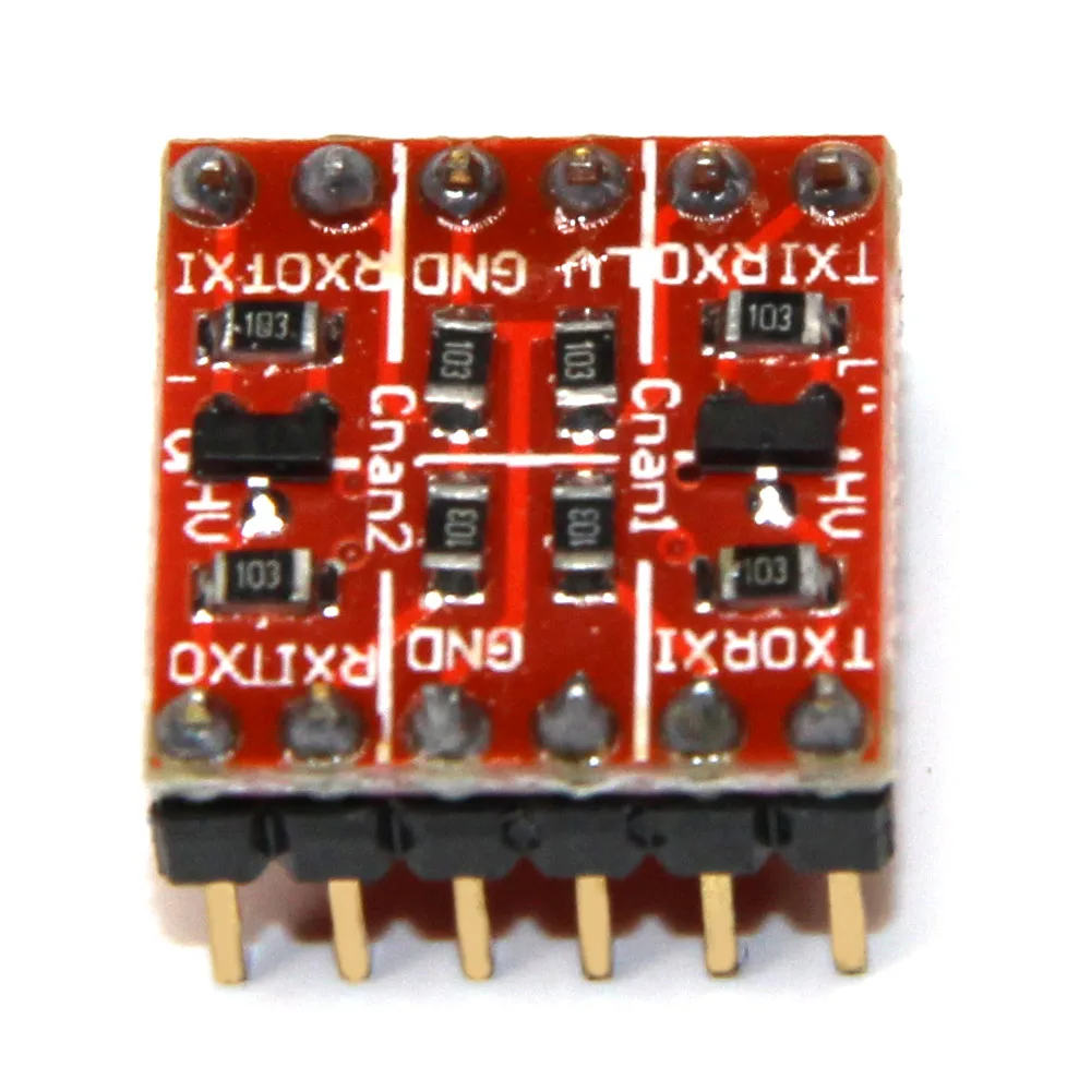 

5Pcs/lot 2 Channel Logic Level Converter 3.3V To 5V TTL Bi-Directional Module For Arduino