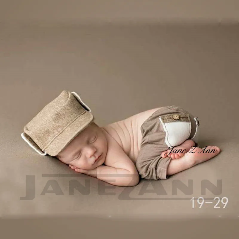 Jane Z Ann Новорожденный ребенок Фотография Одежда 7-15 дней ребенок съемки фотографии одежда аксессуары для фотостудии - Цвет: 19-29