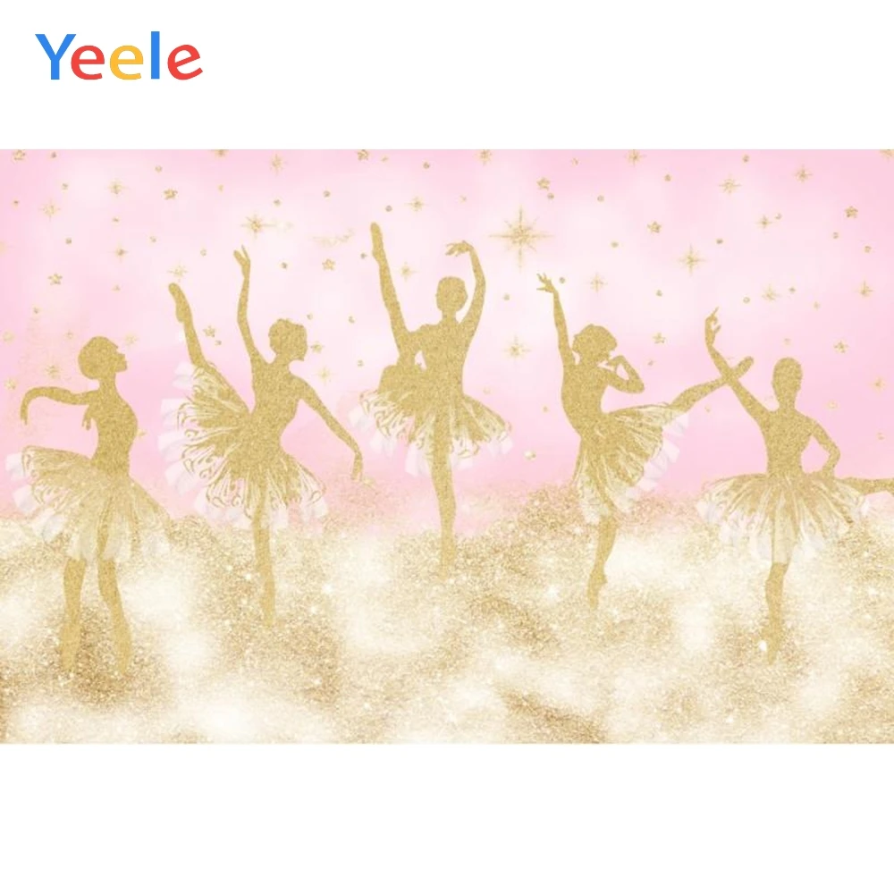 Yeele золотые танцевальные балетные девушки для вечеринки ПОРТРЕТНАЯ ФОТОГРАФИЯ