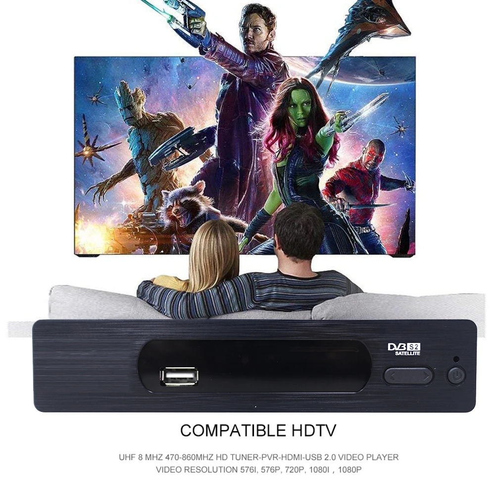 DVB-S2 HD цифровой сателит рецептор комбо H.264 MPEG-2/4 hd 1080P ТВ тюнер метр спутниковый ресивер для Испании Европейский