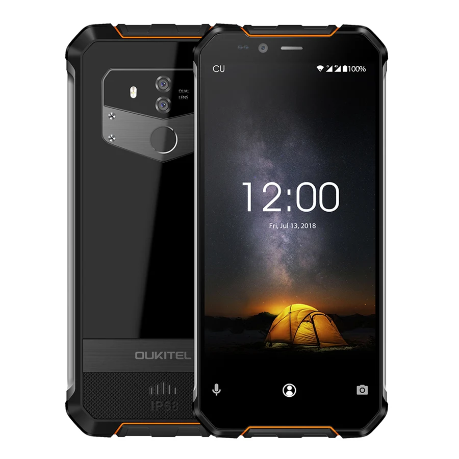 OUKITEL WP1 IP68 Водонепроницаемый Android 8 1 5 ''FHD Octa Core 4 Гб + 64 MTK6763 5000 mаh 9В/2A Беспроводная