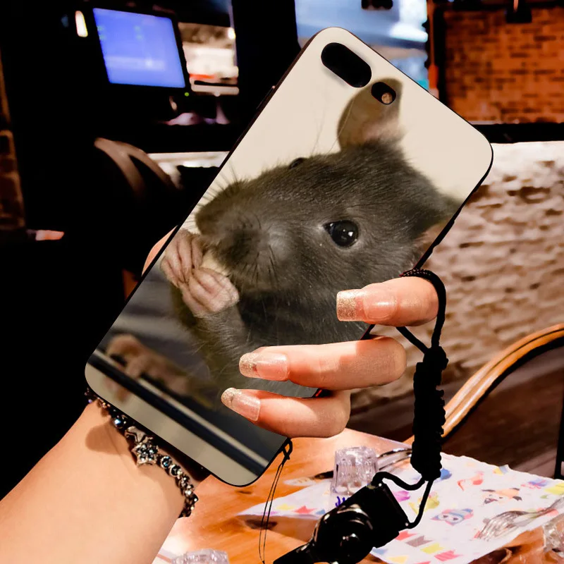 Чехол для мобильного телефона MaiYaCa Rat с принтом крыс iphone SE 2020 11 pro X 66S 7 7plus 8 8Plus 4 5 8plus