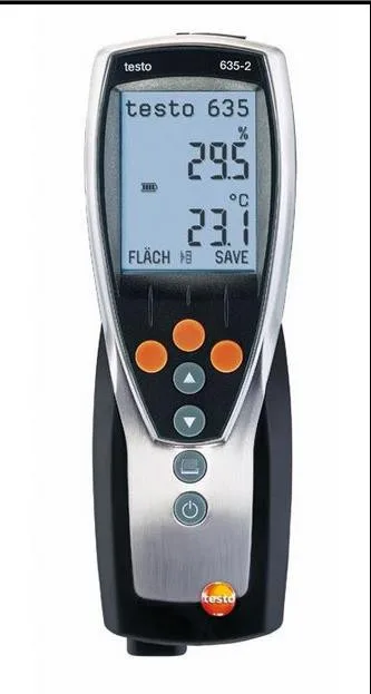 Testo 425 быстрое простое измерение теплового анемометра с телескопическим зондом