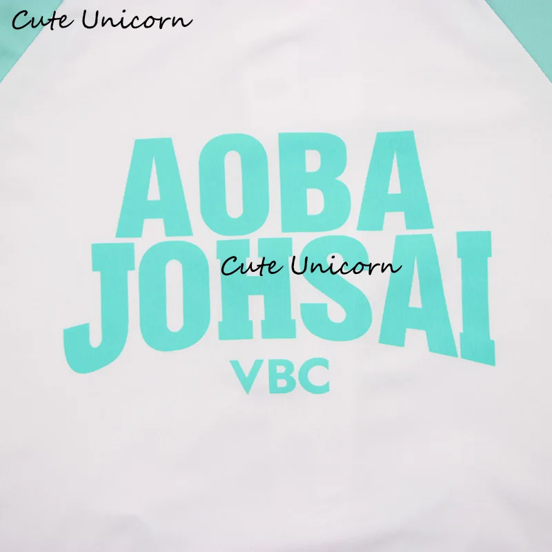 Haikyuu Джерси Aoba Johsai школьная форма Haikyu Volley Ball Team Oikawa Tooru косплей костюм спортивная