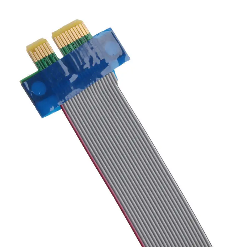 PCIe PCI Express 1x до 16x расширитель FFC E Гибкий плоский кабель компьютерные компоненты и