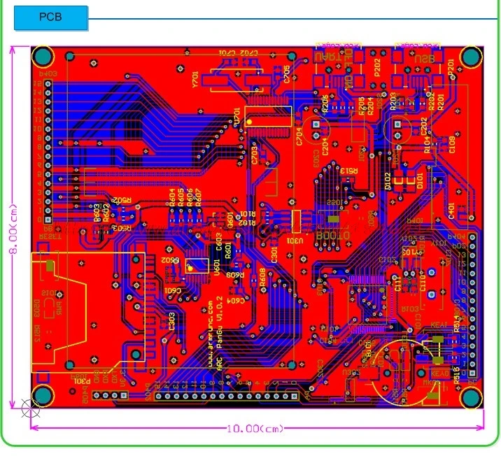 STM32 макетная плата ARM макетная плата 51 AVR ARM7