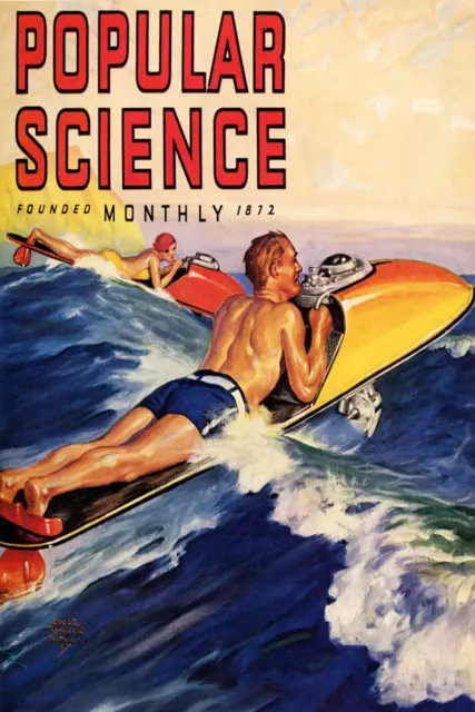 Винтажный постер для катания на лыжах спорта путешествий Швейцария Норвегия