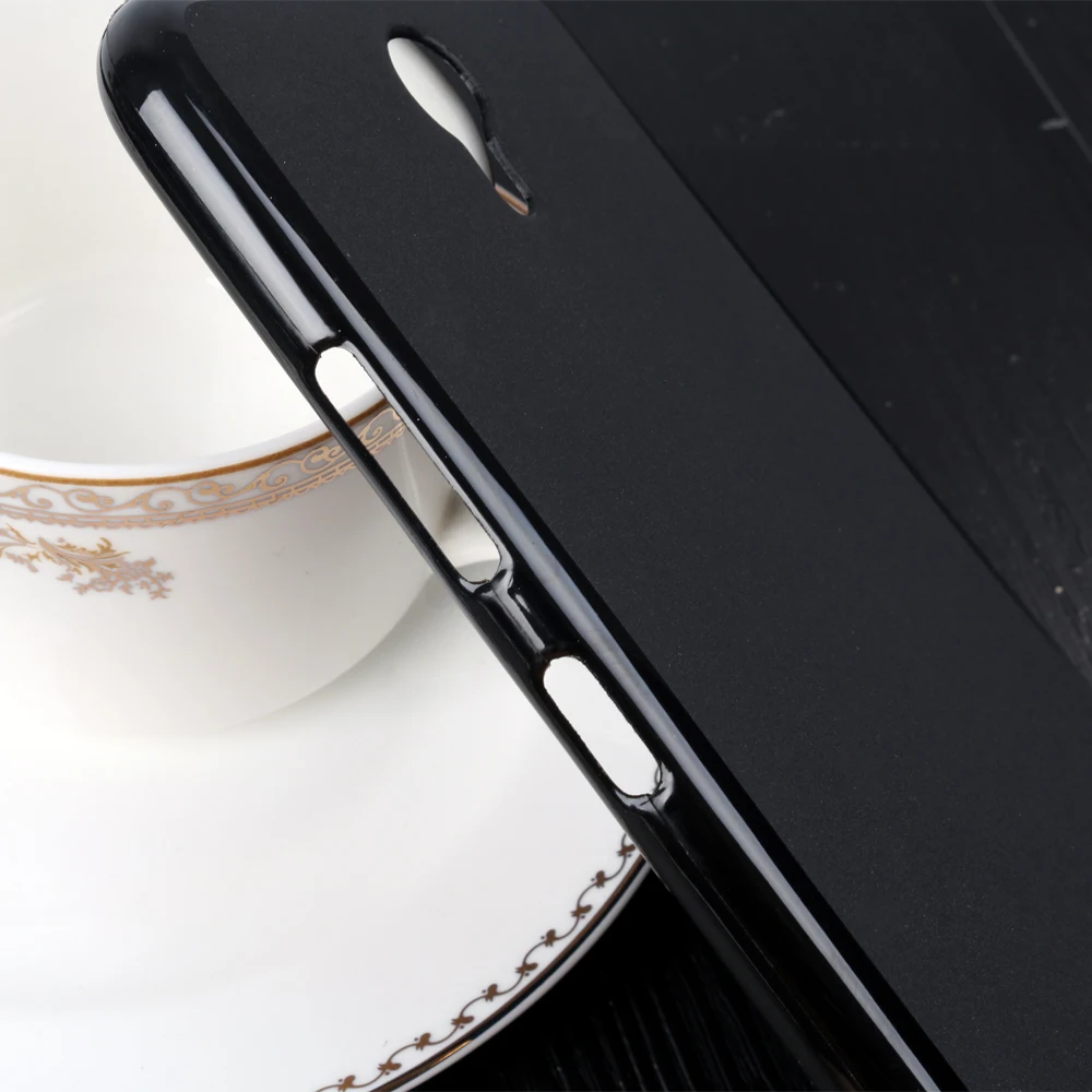 Модный матовый чехол-пудинг для lenovo ZUK Z1, мягкий ТПУ чехол, половина прозрачной задней крышки для ZUK Z1, силиконовый чехол