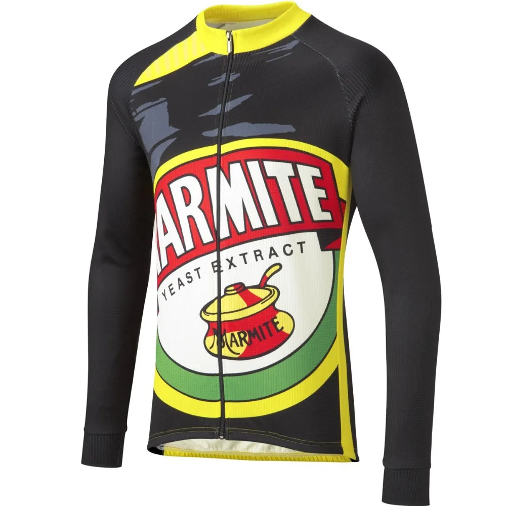 

Long Sleeve Cycling Jersey 2019 autumn Cycling Clothing MARMITE HATE JAMS Bike Bicycle Jacket T-Shirt Maillot Ropa Ciclismo