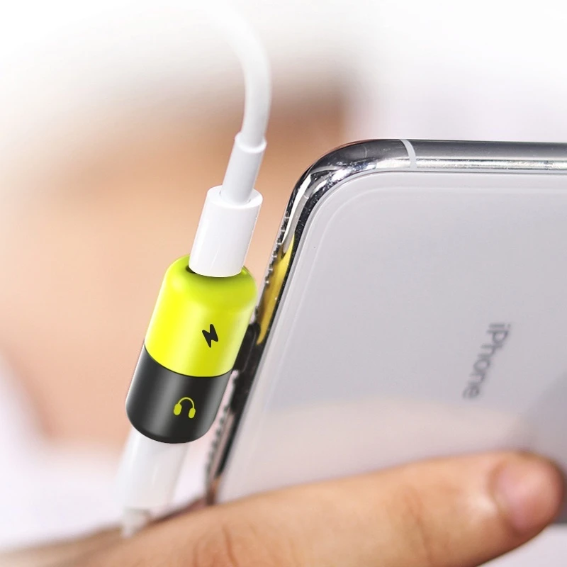 2 в 1 аудио зарядное устройство чехол для телефона для IPhone X XR XS Max 7 8 плюс 7 плюс 8 плюс Чехол аксессуары