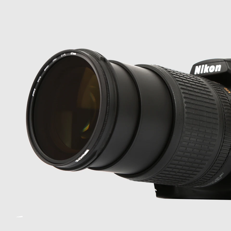 ZOMEI CPL круговой поляризатор фильтр для камеры Canon Nikon DSLR Объектив 52 мм/55/58/62/67/72/77/82