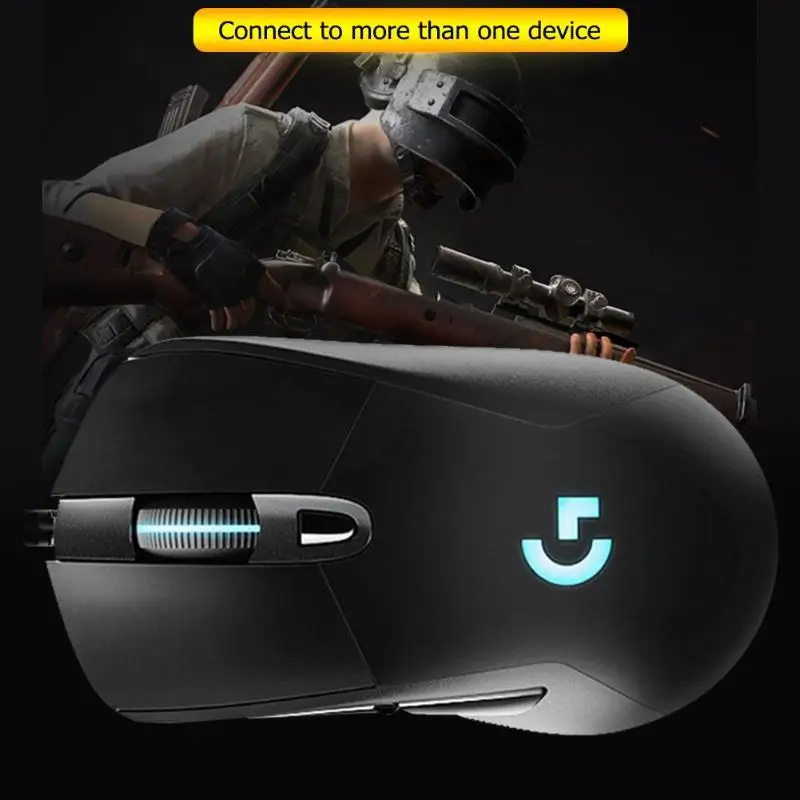 Проводная игровая мышь Logitech G403 RGB с подсветкой 12000 точек/дюйм для PUBG PC Gamer Поддержка Windows 10/8/7