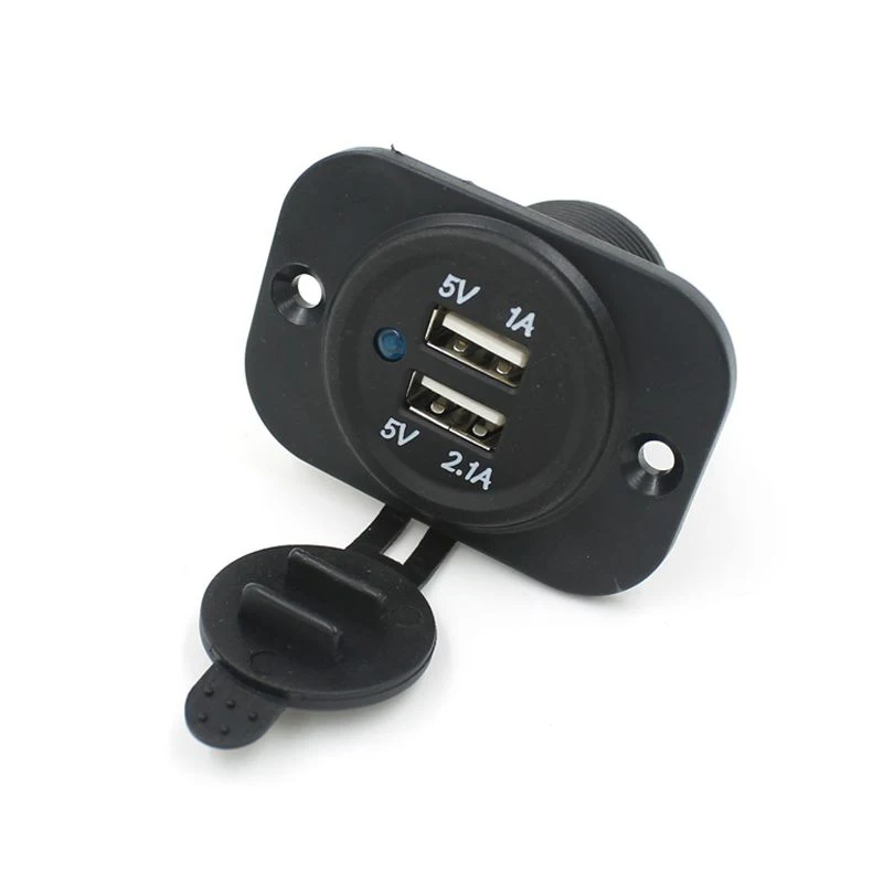 5V 3.1A автомобильный прикуриватель двойной USB порт сплиттер зарядное устройство