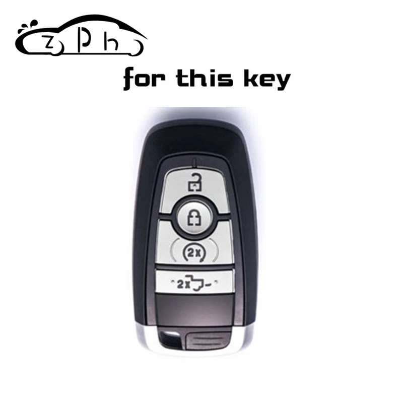 Силиконовый резиновый чехол для автомобильного ключа Ford Mondeo 2017 MKC MKX MKZ Lincoln Focus Edge