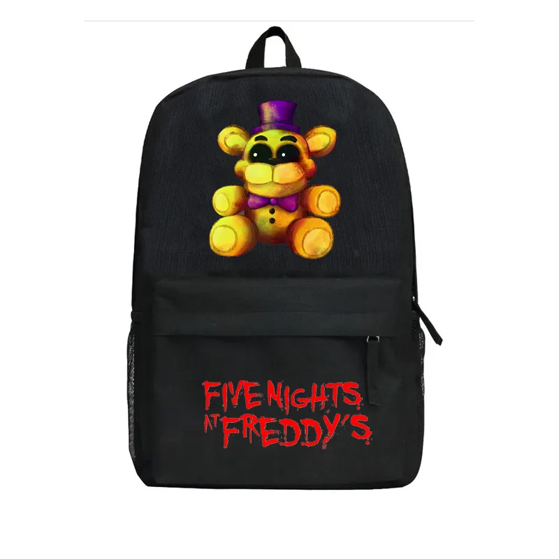 USTBP0152412 Лидер продаж года «Five Nights At Freddy's», «пять ночей рюкзаки для детей с принтом Фредди сумки Чика; Фокси с рисунком персонажей из игры «пять ночей в Фредди» футболка с изображением персонажей видеоигр школьные рюкзаки Дети Любимый сумки - Цвет: USTBP0152412