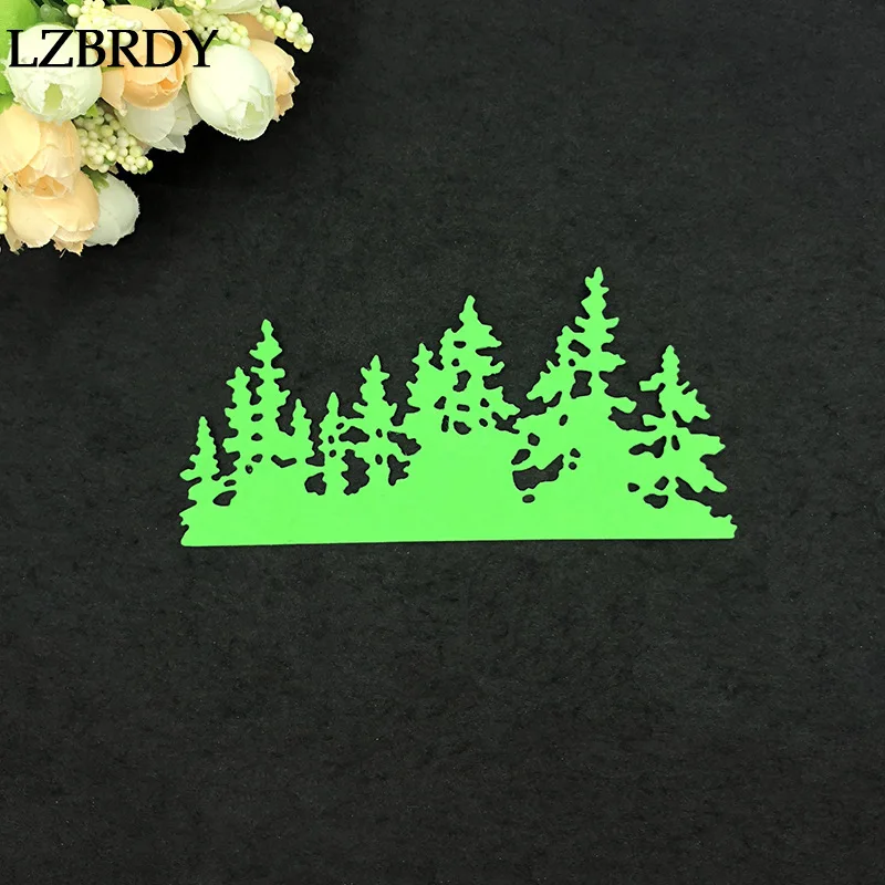 2019 новые металлические Вырубные штампы с деревьями своими руками вырубные Alinacraft