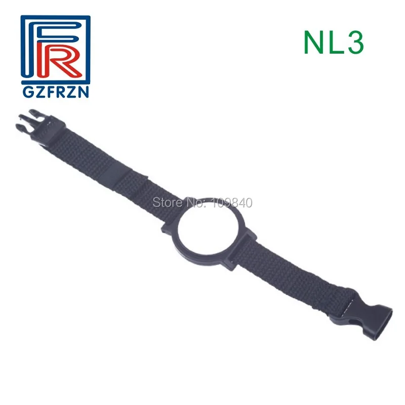 10 шт. нейлоновые браслеты NL3 HF ISO 15693/18000 3 с чипом I code slix RFID браслет для контроля