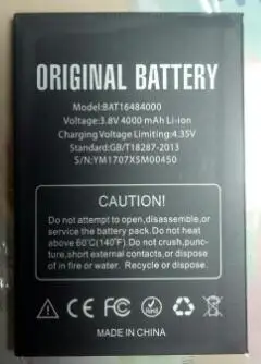 Новый высококачественный аккумулятор высокой емкости 4000 мАч для смартфона Doogee X5