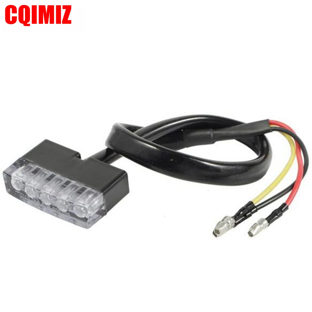 Универсальный светодиодный номерной знак мотоцикла свет номерного знака для Honda